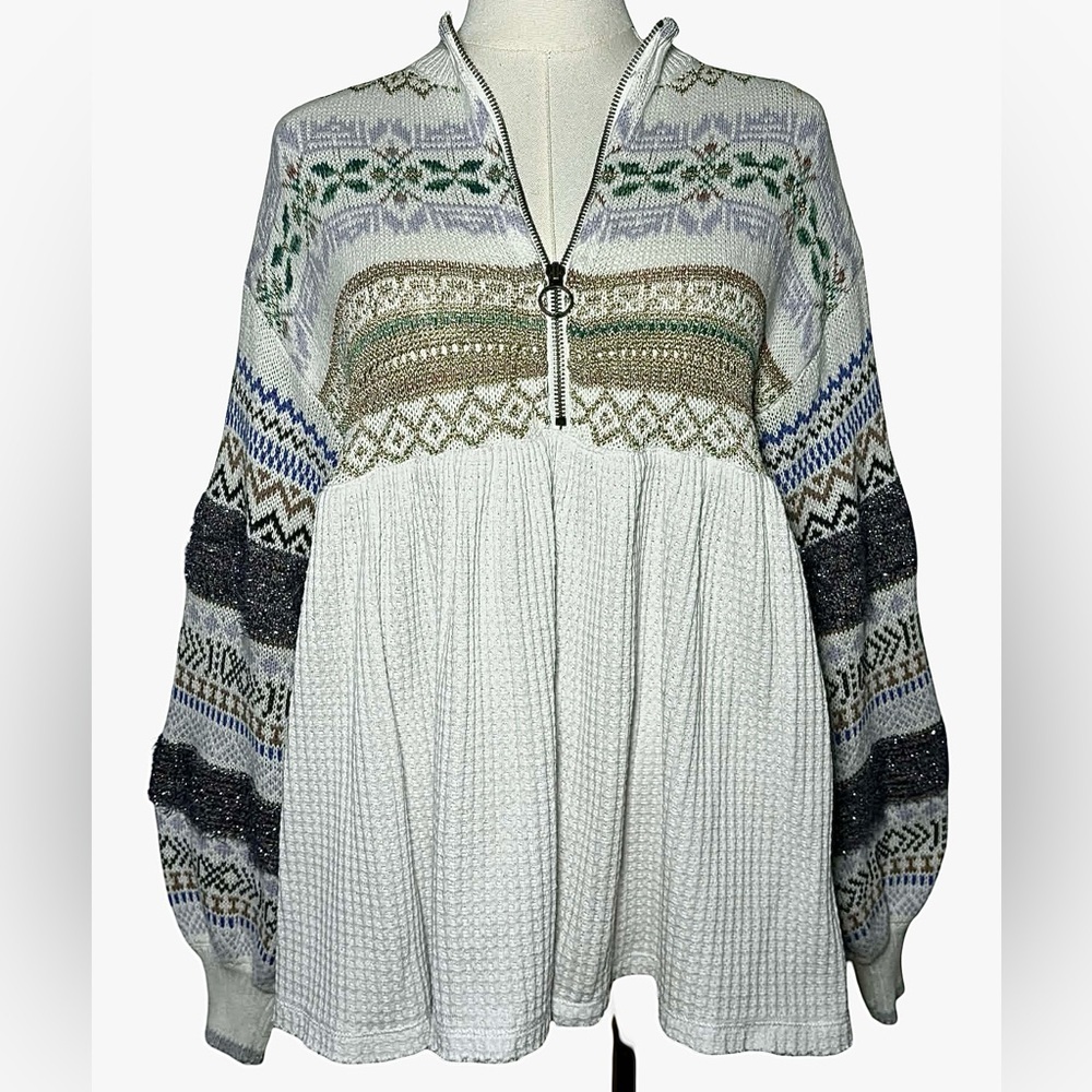 Free People Cozy Cottage Sweater